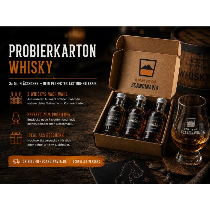 Probierkarton Whisky