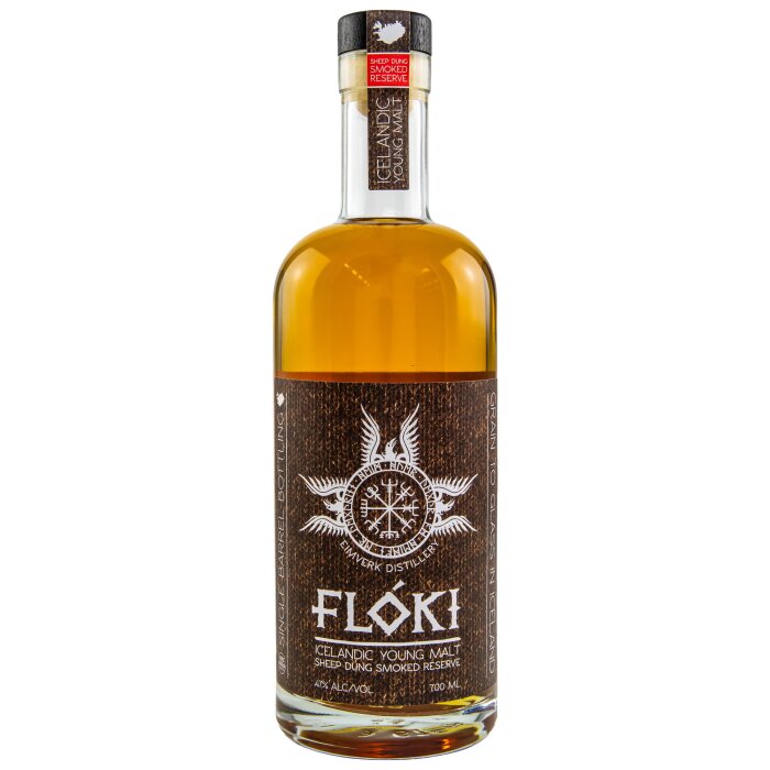 Floki Young Malt Whisky Sheep Dung Smoked