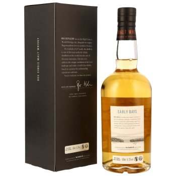 Box Single Malt Whisky Early Day - Batch 001