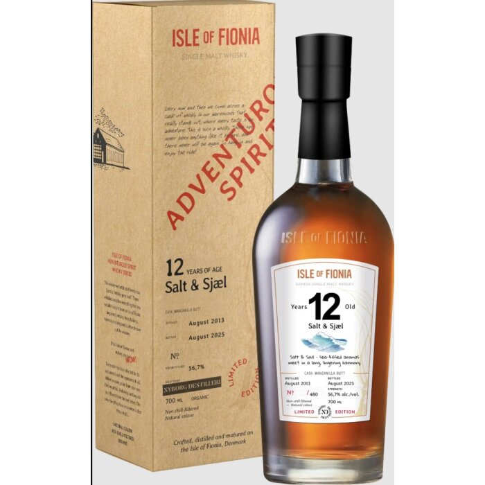 Isle of Fionia Salt & Sjæl 12y.