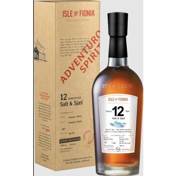 Isle of Fionia Salt & Sjæl 12y.