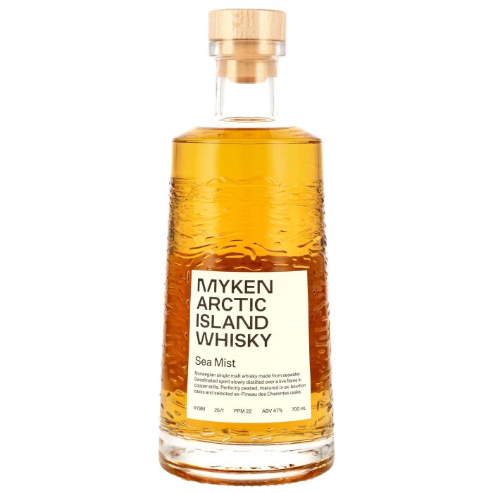Myken Sea Mist – Arctic Island Single Malt Whisky – 4 y.o. – Bourbon & Pineau Casks