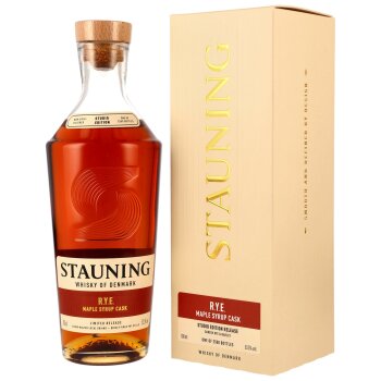 Stauning R.Y.E. (Rye) Maple Syrup Cask - Danish Whisky -...